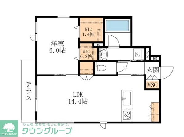 corail blancの物件間取画像